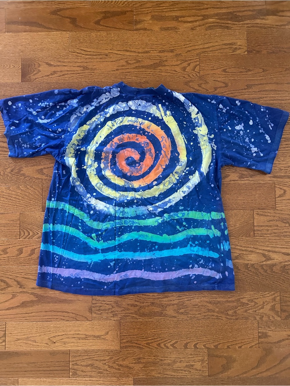 Vintage Oasis Swirl Tie Dye RARE XL UNISEX